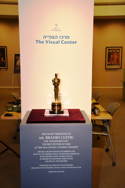 Branko Lustigs Oscar für „Schindlers Liste" als Bester Film.
