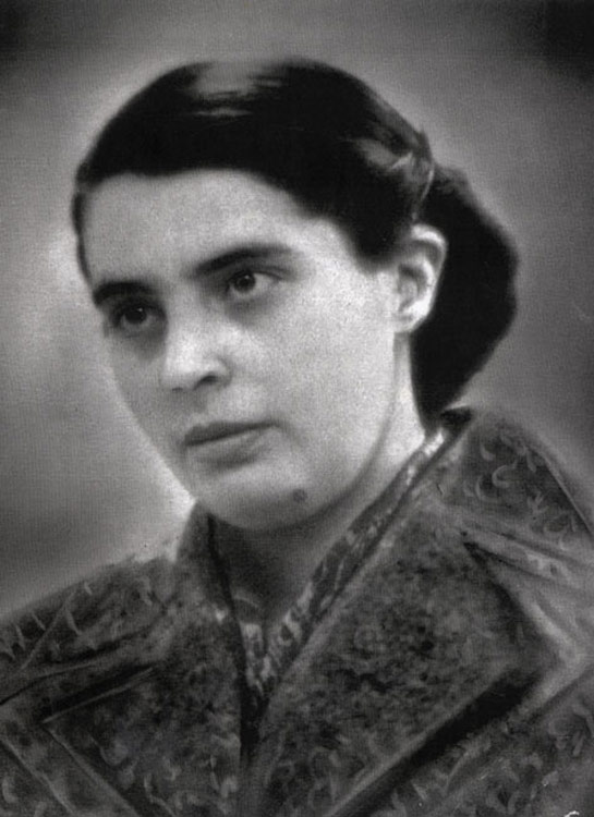 Amalia Hamerslag, madre de Miriam y Henri (Zvi), fallecido en Sobibor.