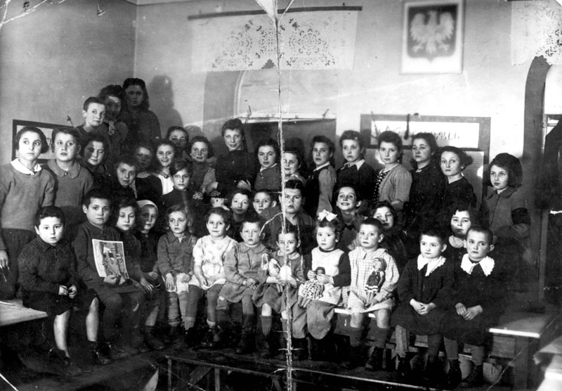 Jewish children who had been hidden in convents, Poland