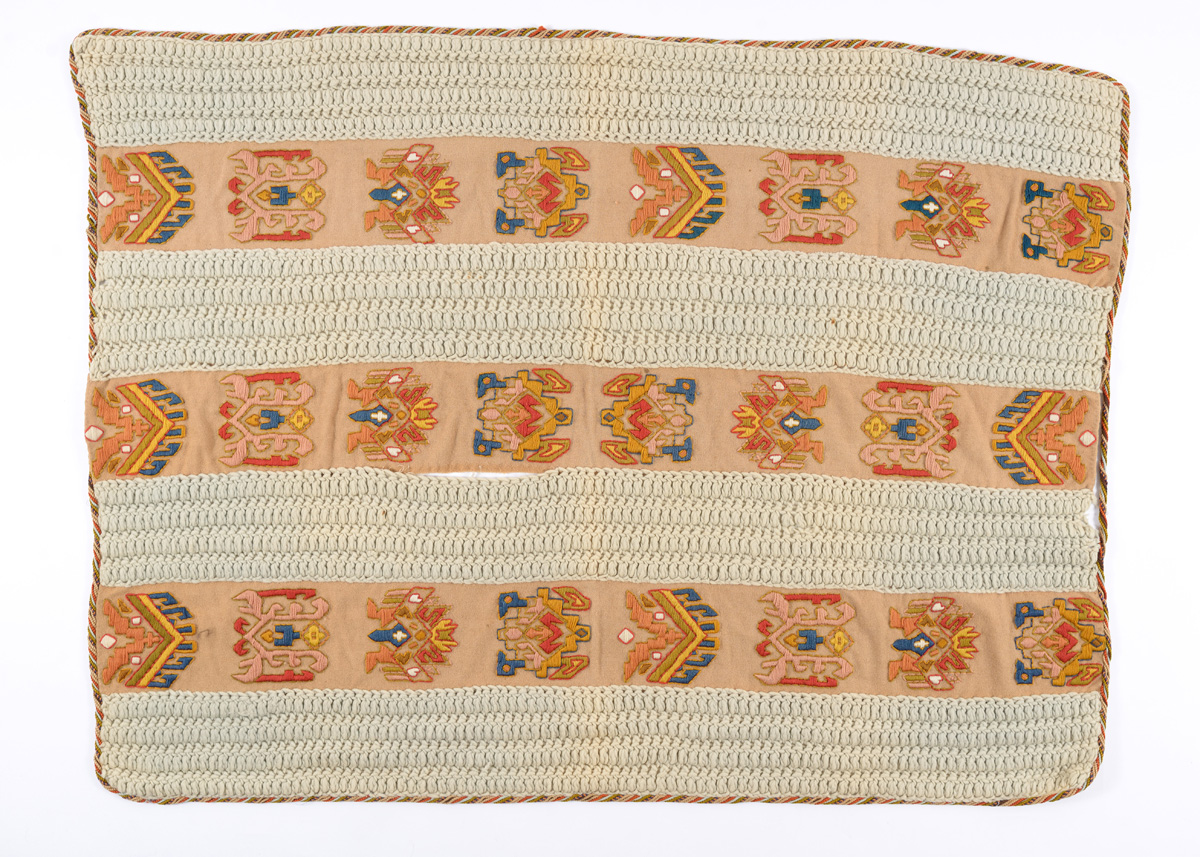 Blanket that the Edelmann family received on their arrival in Sweden after they were smuggled from Nazi-occupied Denmark to neutral Sweden by members of the Danish underground