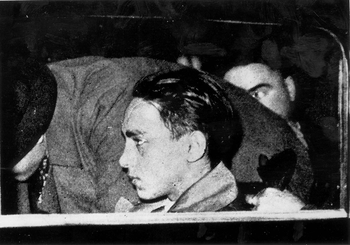 November 1938 Herschel Grynszpan Under Arrest In Paris France