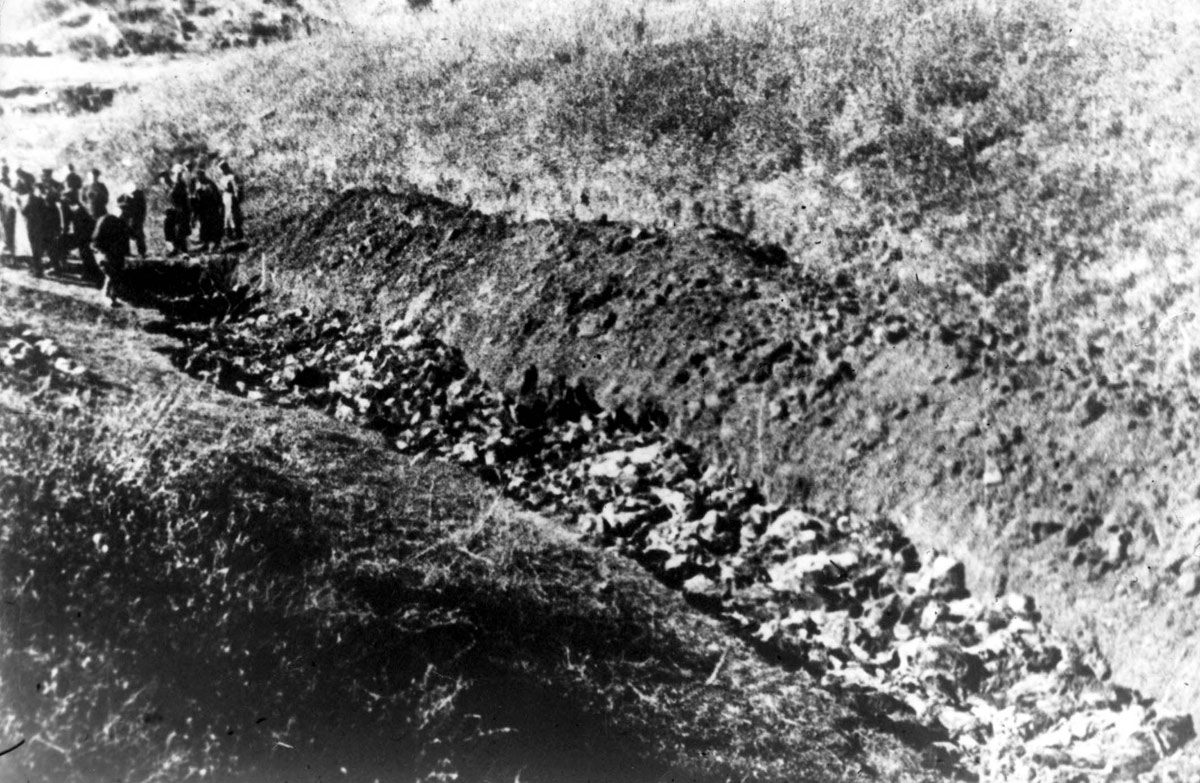 Babi Yar, Ukraine, The site of a mass murder of Jews, September 1941