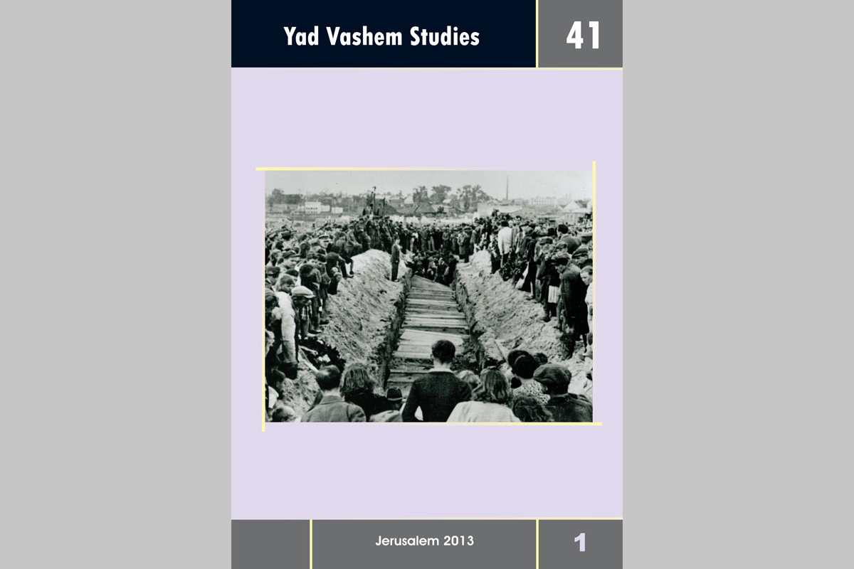 Yad Vashem Studies, Vol. 41:1 (2013) - Introduction
