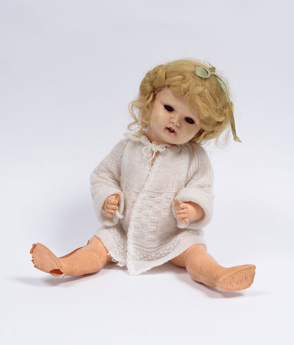 Gerta, die Puppe des Mädchens Eva Modval aus Transsilvanien