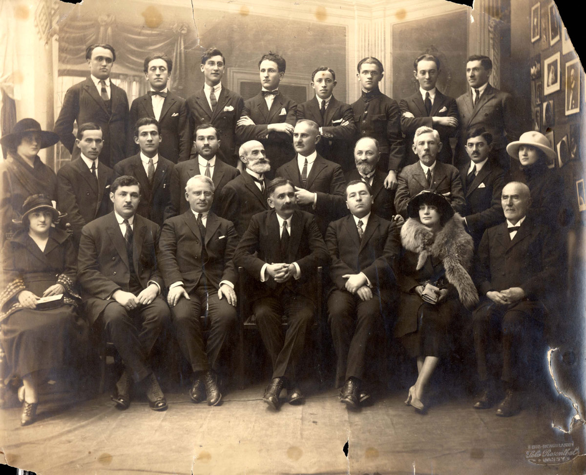 Congreso del movimiento sionista rumano, Iasi, Rumania, decenio de 1920