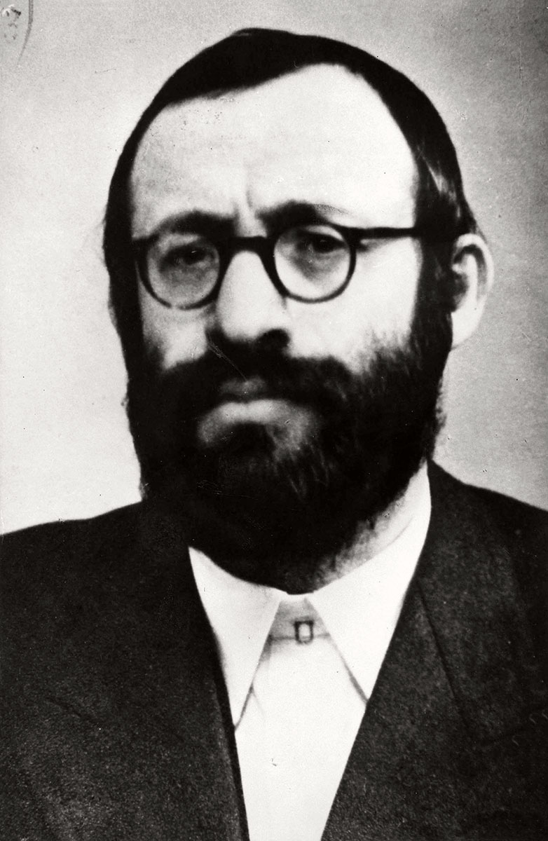 Rabbi Michael Dov Weissmandel, Rabbi of the Nitrah Yeshiva and one of the heads of the Working Group in Slovakia