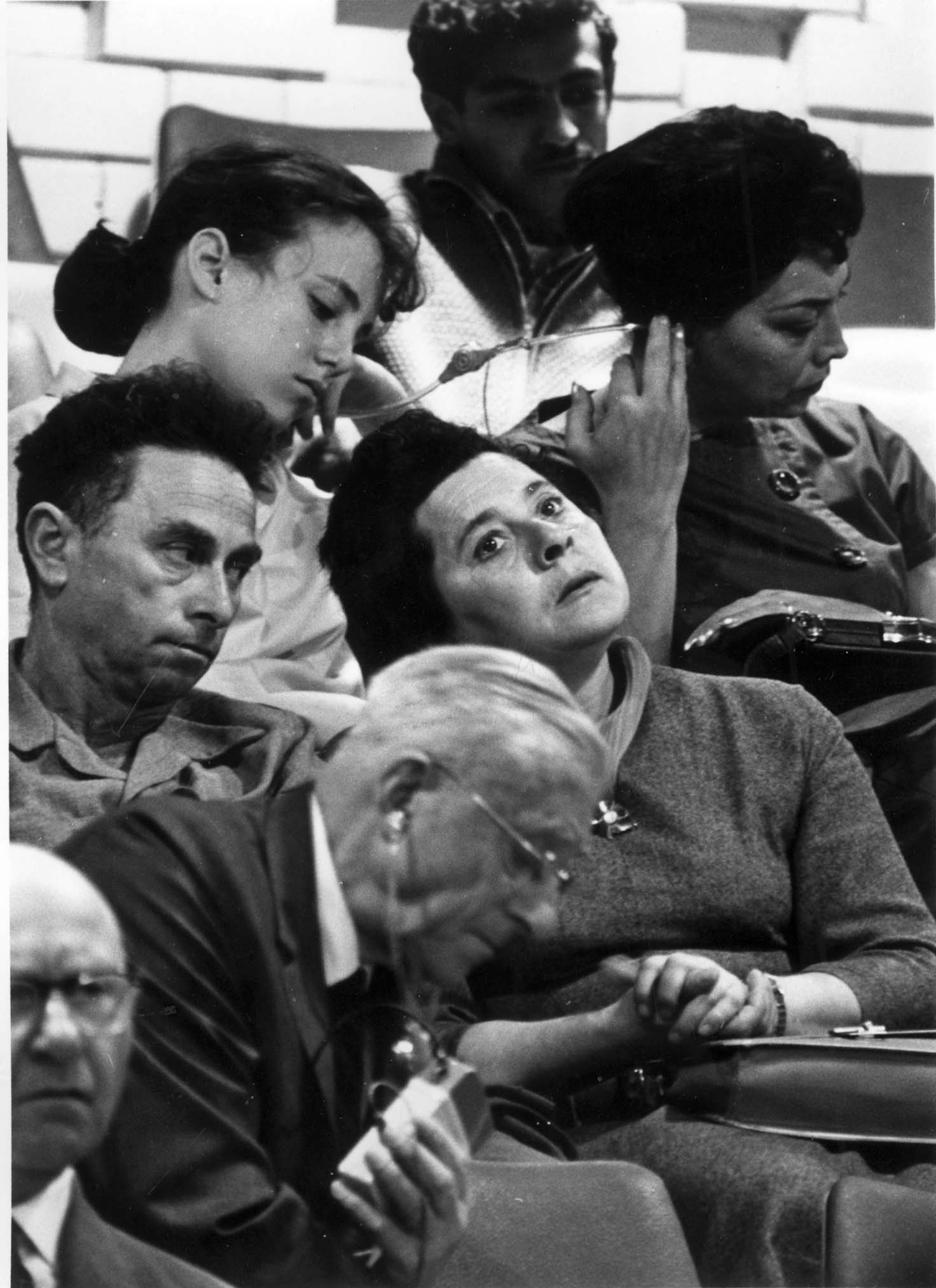 Audience at Eichmann Trial