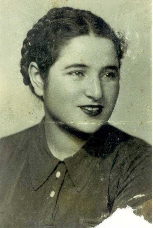 Regina Brudinger (Sztokhamer), a prewar photo.
