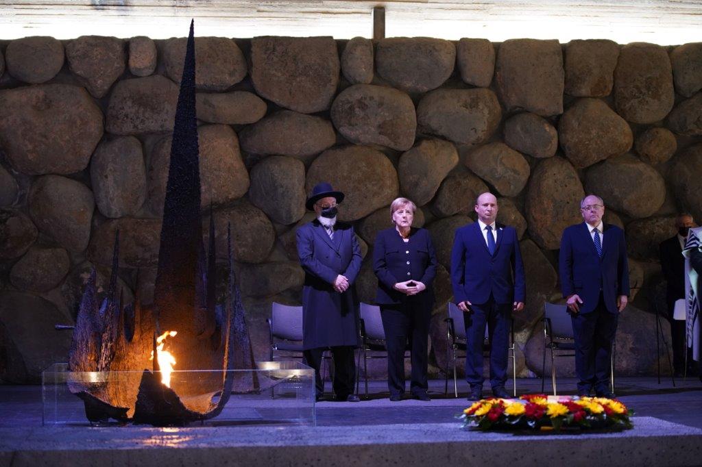 Angela Merkel à Yad Vashem : sa dernière visite comme chancelière allemande