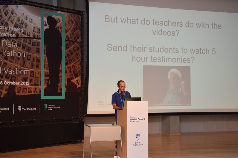 The developers endeavored to find ideas to keep young minds interested in the Holocaust story