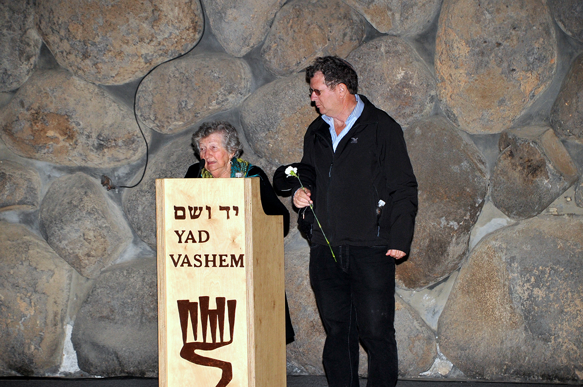 Public recitation of Holocaust victims’ names in the Hall of Remembrance