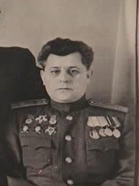 Lev Gorlitskii, 1945.