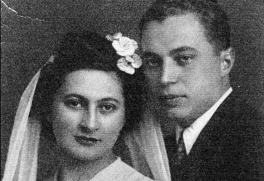 ג'וליטה שור והארי הרשקוביץ נישאו בנובמבר 1941 בבוקרשט