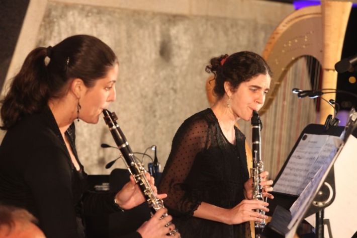 Hila Zamir and Sophia-Nora Kuchta playing Concertant Op. 33 by Carl Baerman