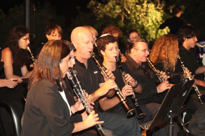 The Klezmer Masterclass Ensemble at the Mashiv Haruach concert