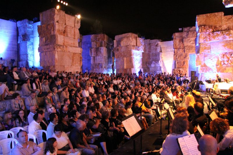 The "Mashiv Haruach" concert in the Valley of the Communities at Yad Vashem