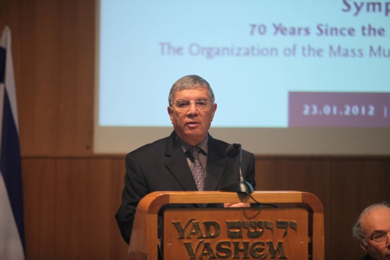 Mr. Avner Shalev, Chairman of the Yad Vashem Directorate