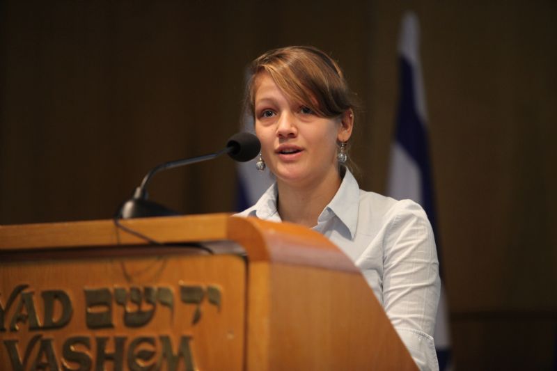 גב' נעמי רוט, נציגת ארגון אות הכפרה והשלום בישראל