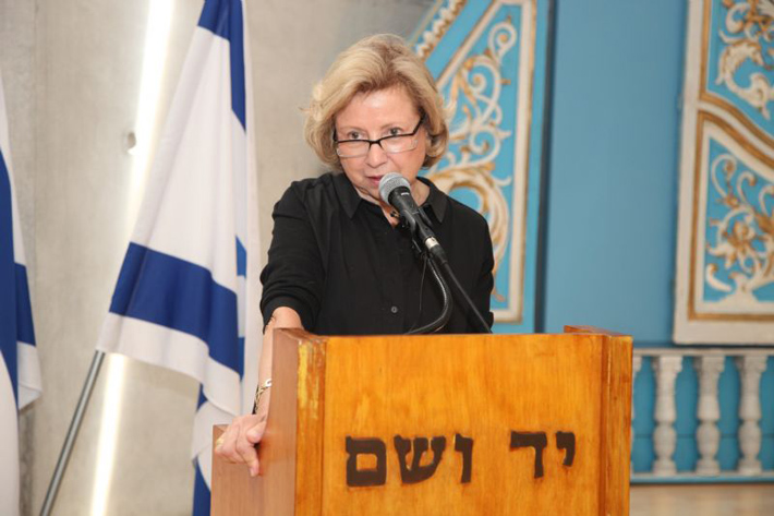 יושבת ראש מרכז הארגונים של ניצולי השואה בישראל, קולט אביטל