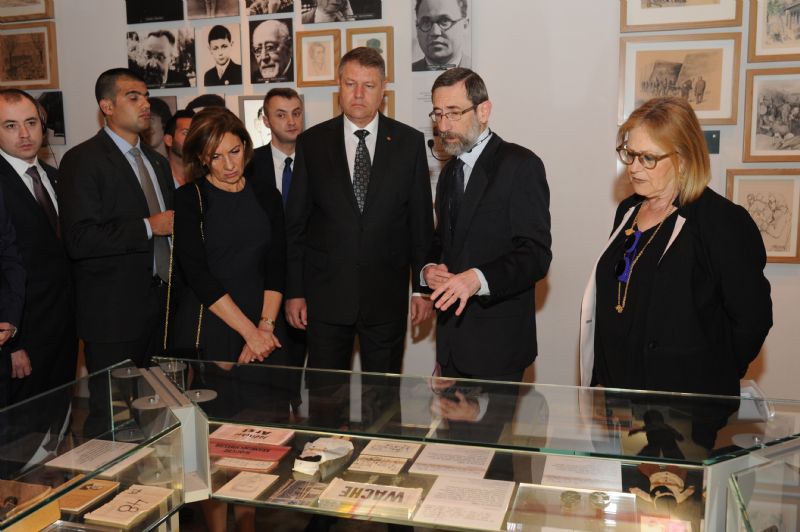 The Holocaust History Museum displays hundreds of original artifacts from the Shoah, as well as the stories of their owners.
