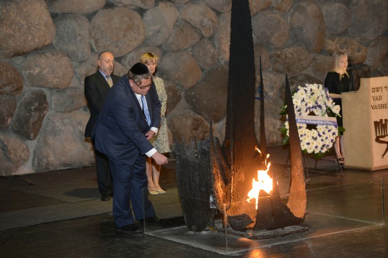 Rekindling the Eternal Flame in the Hall of Remembrance