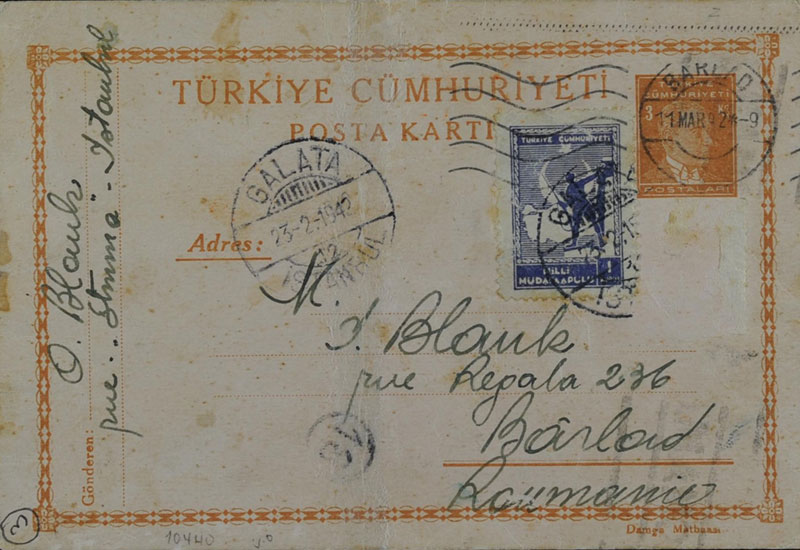 18 February 1942 – Ozias Blank's last postcard