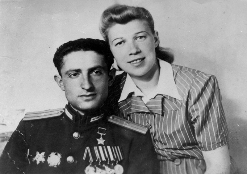Vulf Vilenskii with his wife Sonia