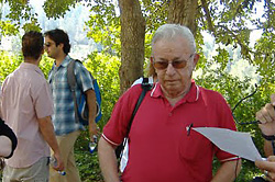 Eliezer Ayalon at Yad Vashem, 2008; Photo credit: Redtiger31/Picasa