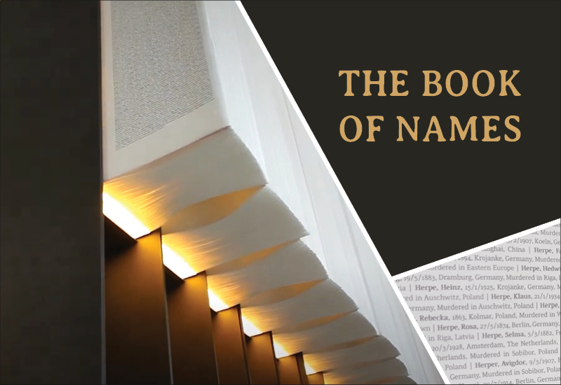 The Book of Names – New at Yad Vashem