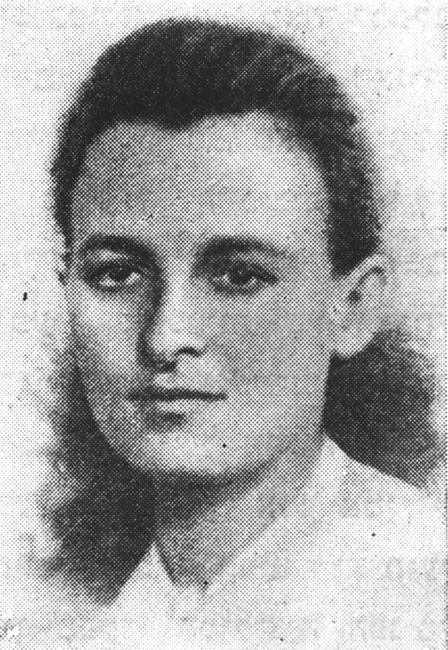 Frumka Plotnicka, one of the pioneer underground leaders in Poland.