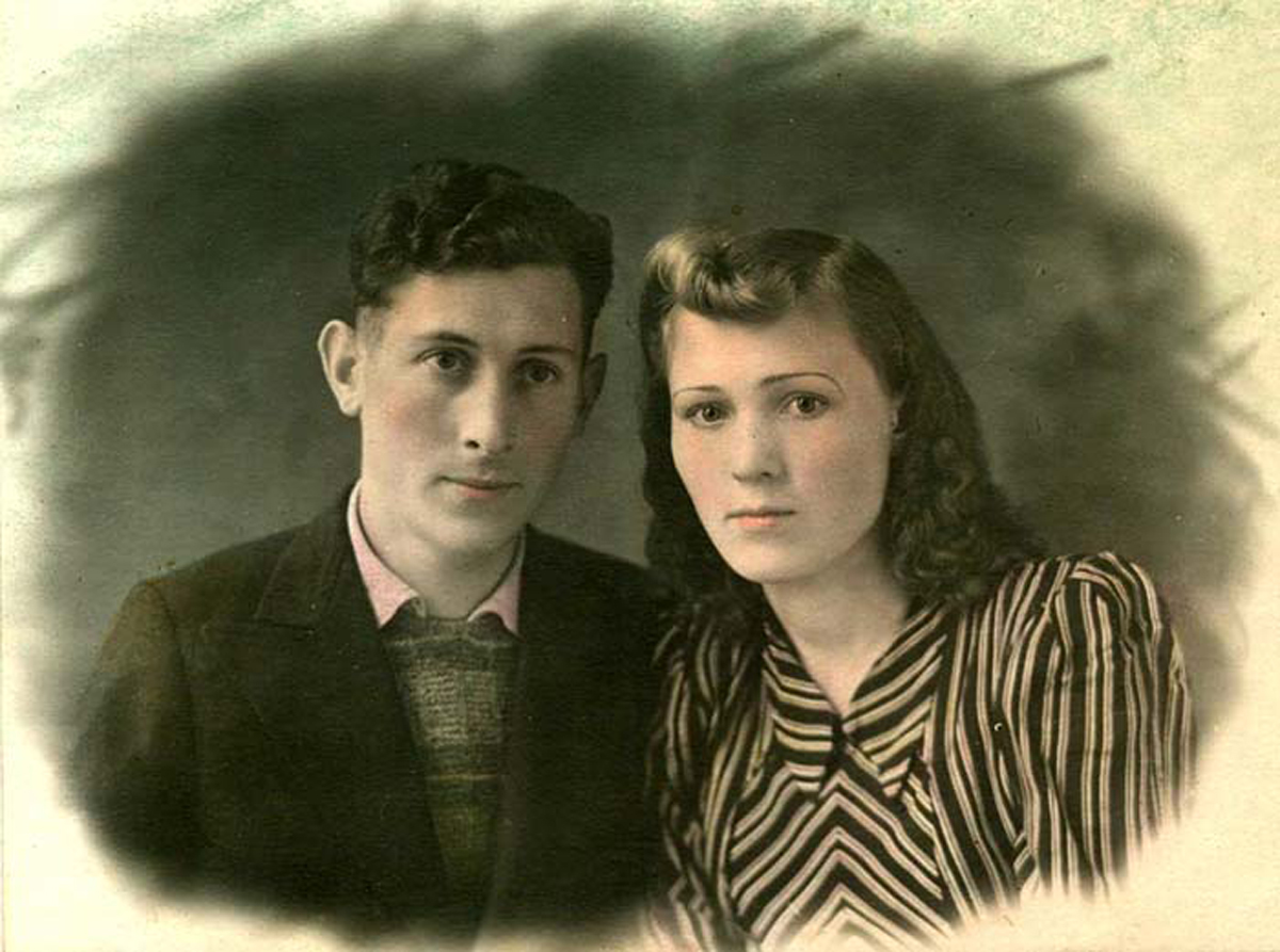 Калман (Коля) Чернин с женой Зиной