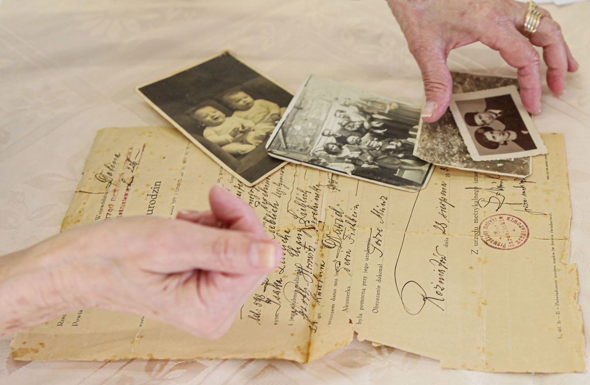 Photographs and documents donated to Yad Vashem for safekeeping as part of the "Gathering the Fragments" campaign