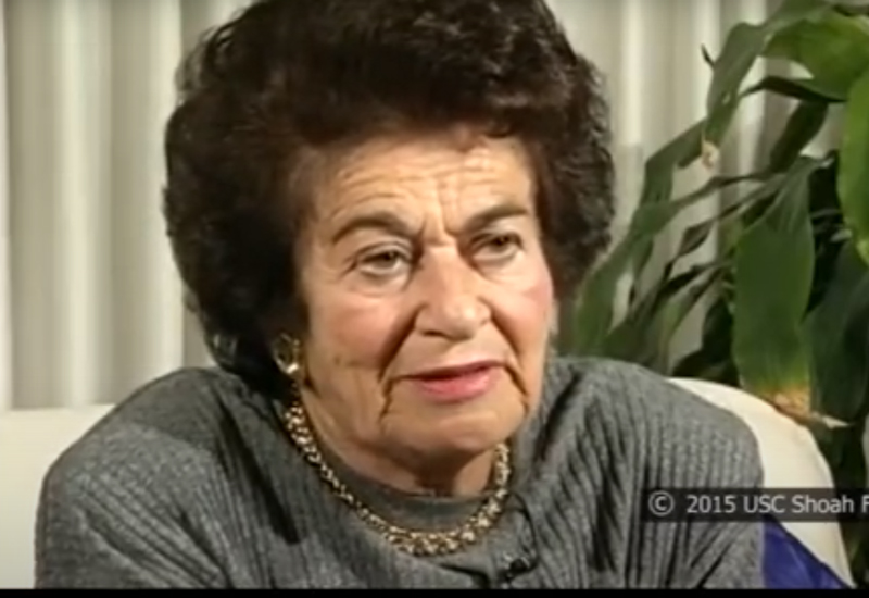 ניצולת השואה, גרדה קליין, מספרת על הפגישה הראשונה עם הקצין האמריקאי קורט קליין, לימים בעלה