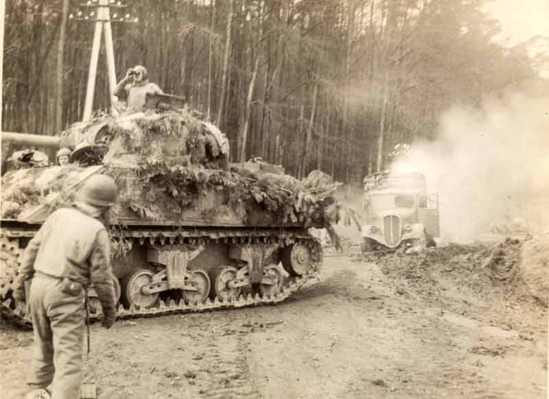 טנק אמריקאי, גרמניה 1945