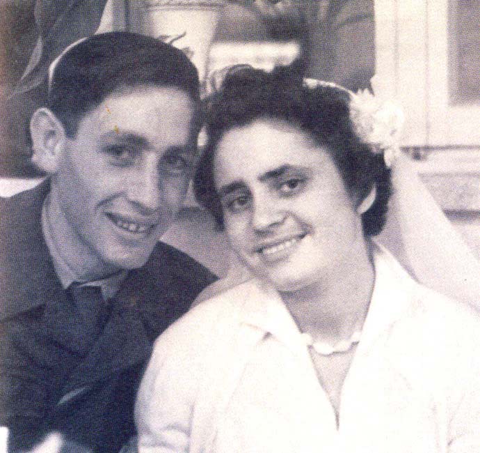 Marta z mężem Amosem