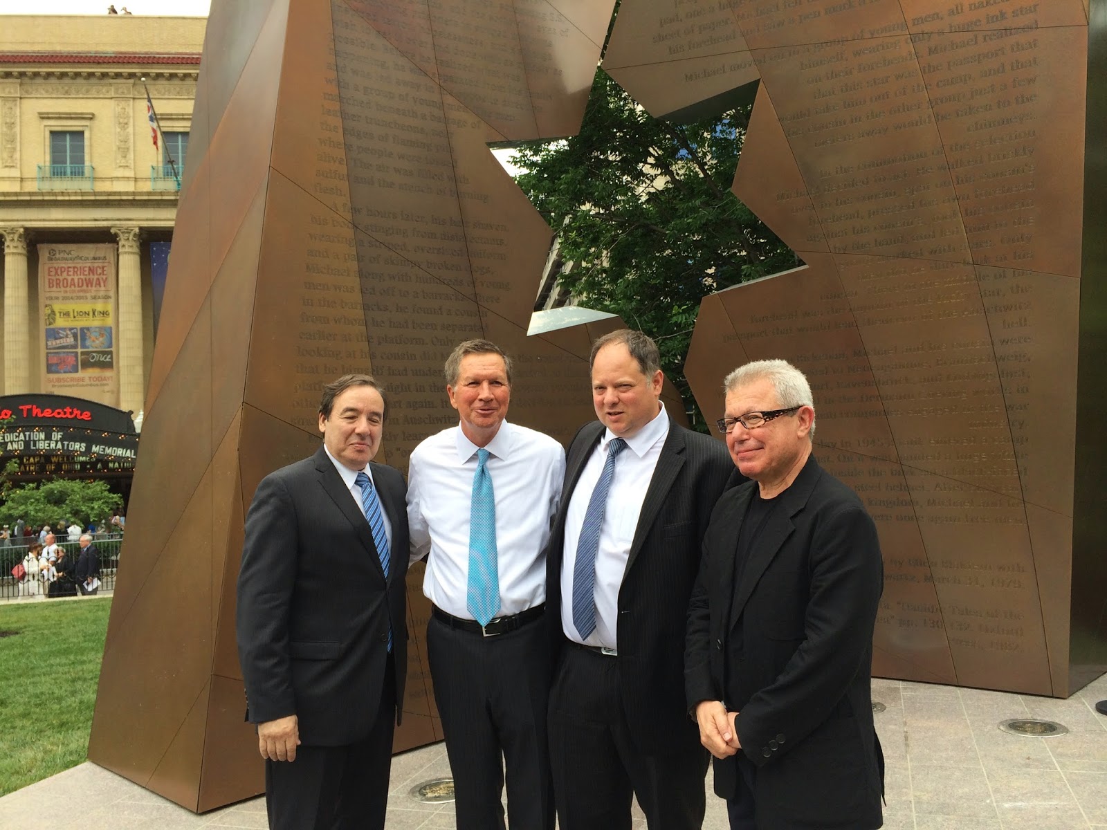 Ohio Dedicates New Holocaust and Liberators Memorial