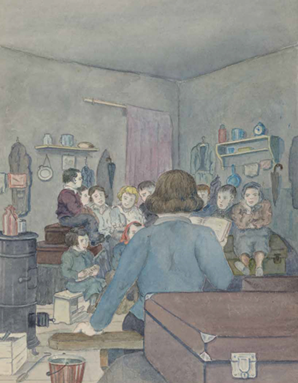 פבל פאנטל (1903 — 1945), שעת סיפור, גטו טרזין, 1942