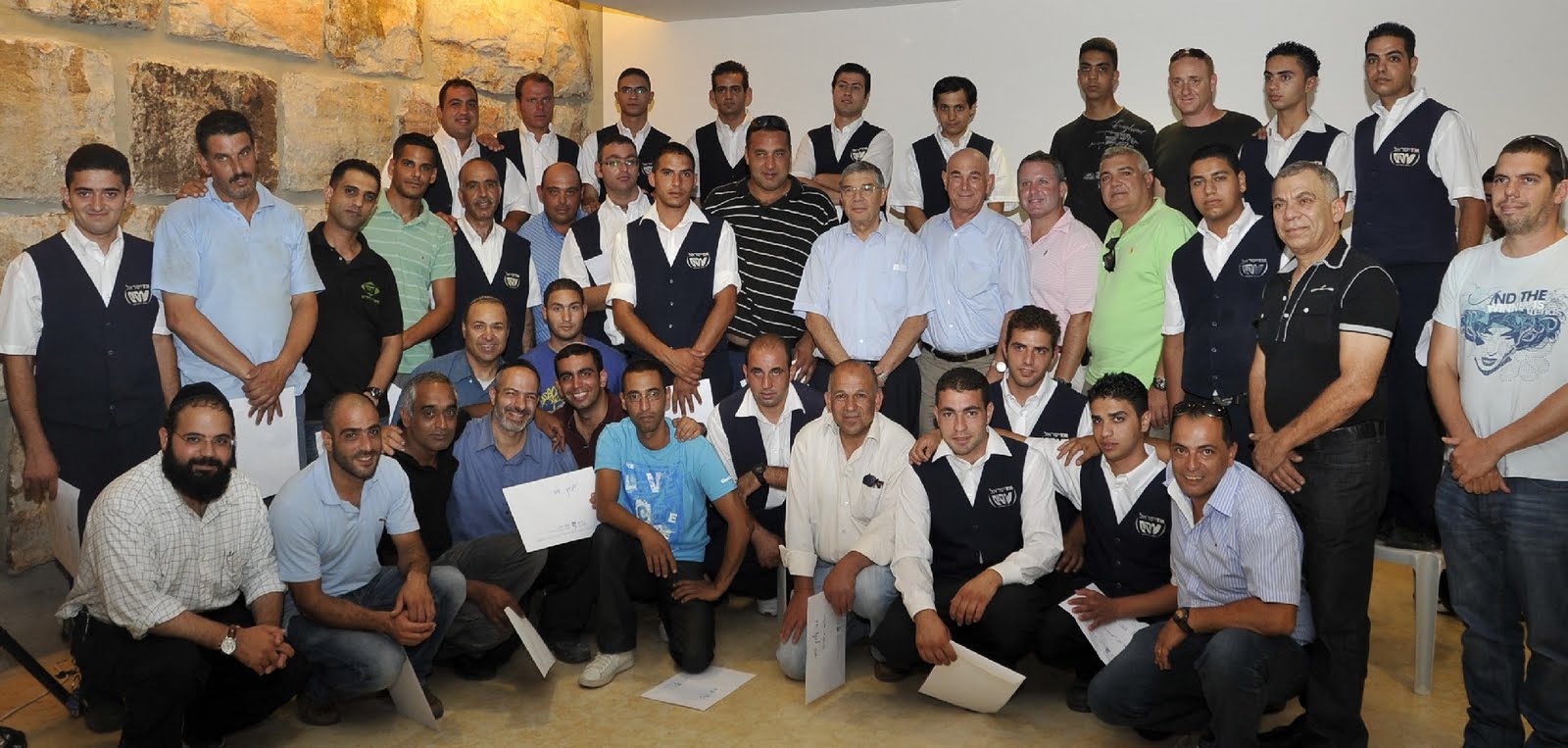 Yad Vashem Firefighting Staff Receive Certificates of Apprecation