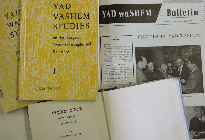 Publicaciones del Instituto Internacional de Investigación del Holocausto