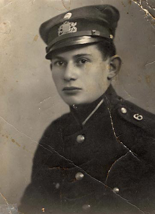 Янкель Иш, солдат латышской армии, 1933 год