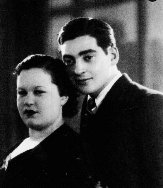 Charles Dluto, 20 ans, et Marguerite Flayszaker, 17 ans, en 1938