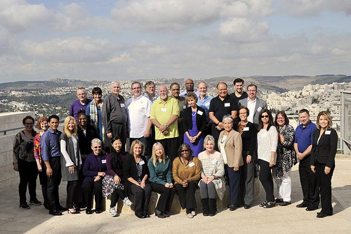 USA Christian Leaders Pilot Seminar at Yad Vashem November 2015