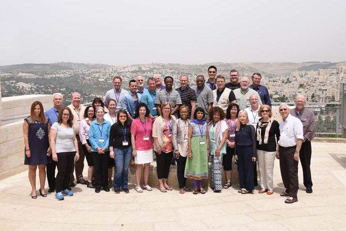 Seminar participants and staff at Yad Vashem