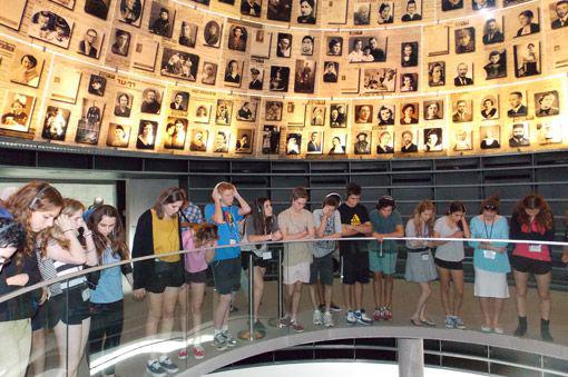 A group of high-school students from Carmel School in Perth visited Yad Vashem on July 16, during their Shorashim tour of Israel