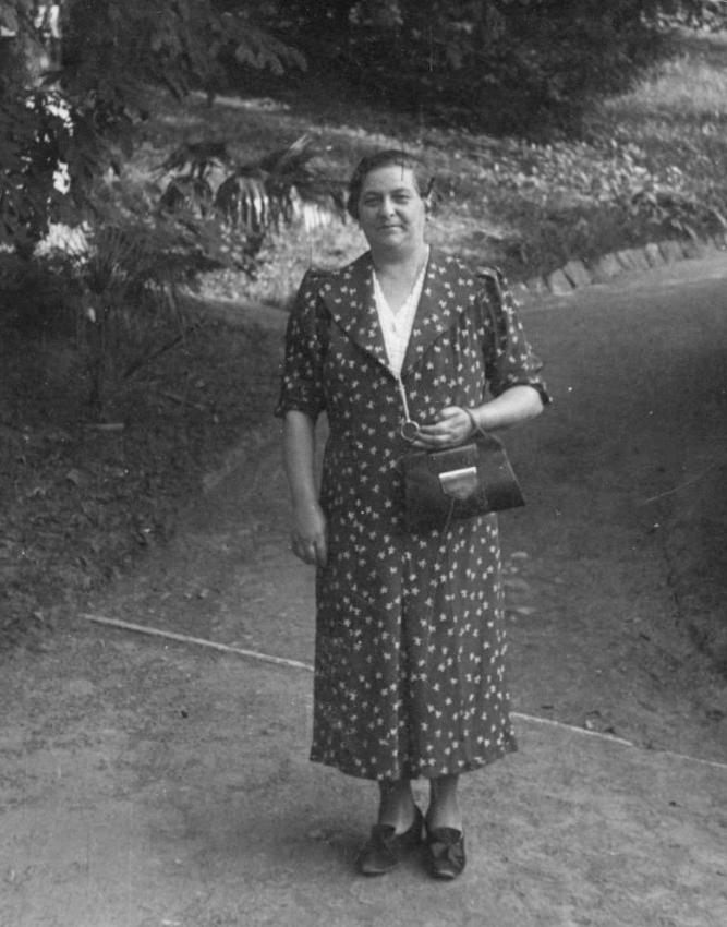 Laura-Johana Stark, la mère d'Anna Kurz. Vienne, avant la guerre