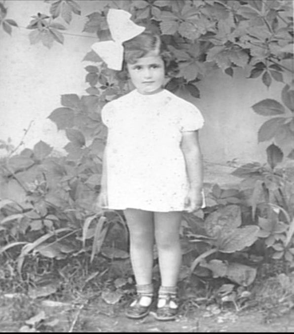 Klara Agatstein.  Poland, circa 1937