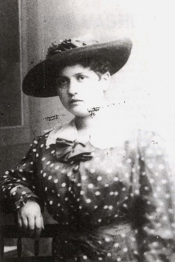Ida Rubin née Mandelbaum.  Jaworzno, Poland, prewar
