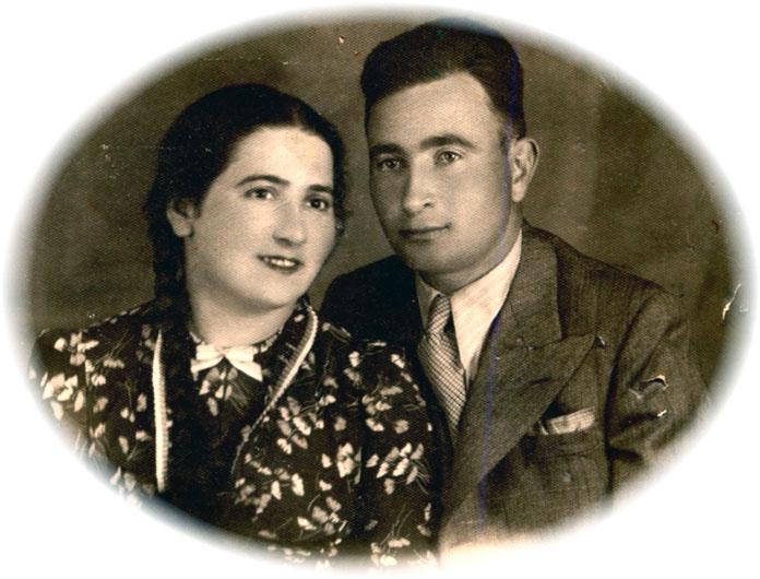 Shifra’s parents, Golda and Gershon Jonisz 