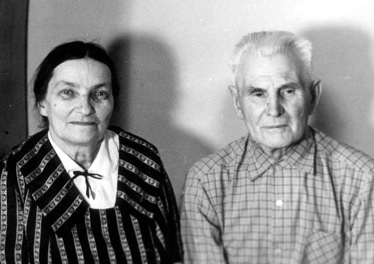 Спаситель Ефим Булдов и спасенная Зинаида Зевина, 1974 год