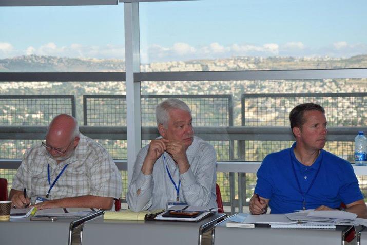 Seminar participants and staff at Yad Vashem
